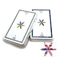 Set of cards English for TAC Premium, deluxe u. 6er TAC