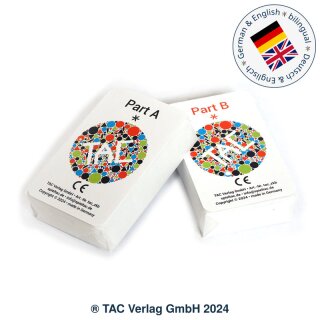 NEU! TAC Kartenset klein | Deutsch & Englisch |  für Das kleine TAC und TAC to go