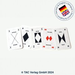 NEU! TAC Kartenset klein | Deutsch & Englisch |  für Das kleine TAC und TAC to go